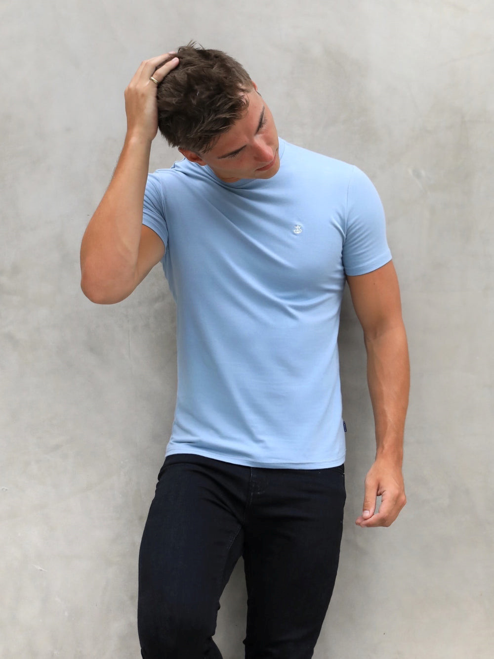 Blakely Anchor T-Shirt Blau | NKQPULE-16