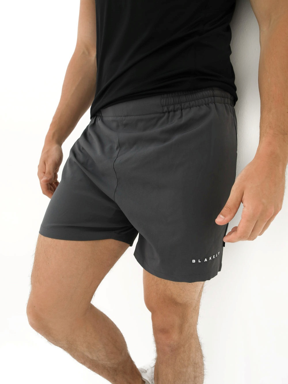 Blakely Apex Active Shorts Charcoal | FMAIHDX-30