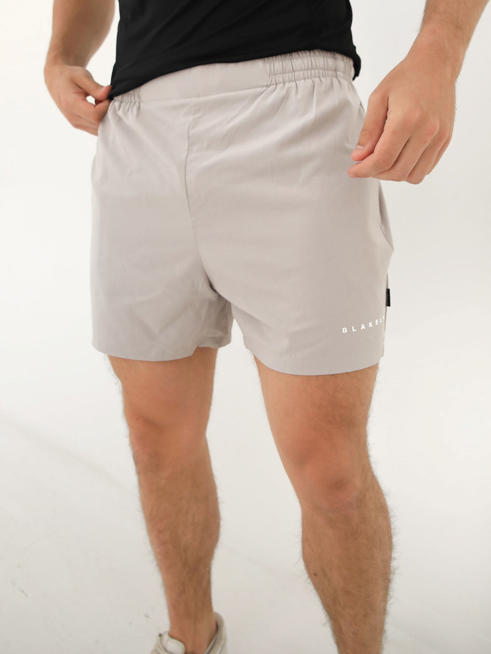 Blakely Apex Active Shorts Hellgrau | MDJLGBU-12