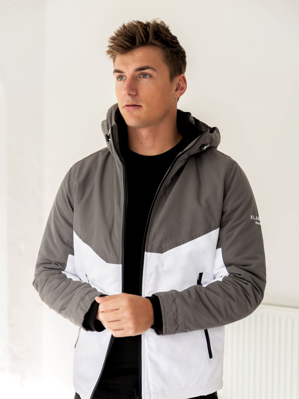 Blakely Arctica Jacket Grey/White | JHEFBLG-07