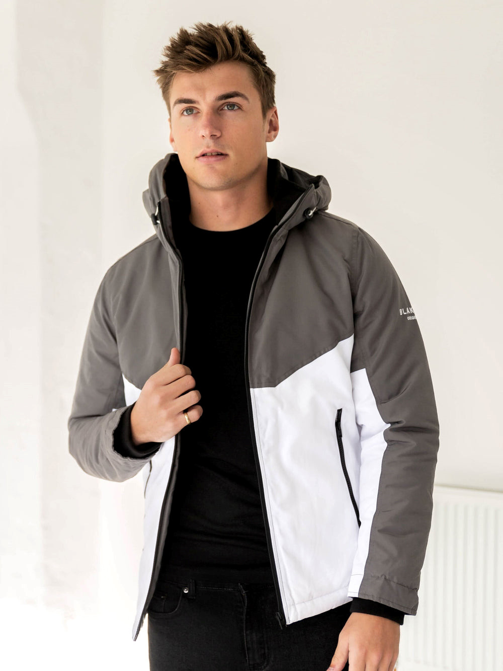 Blakely Arctica Jacket Grey/White | JHEFBLG-07