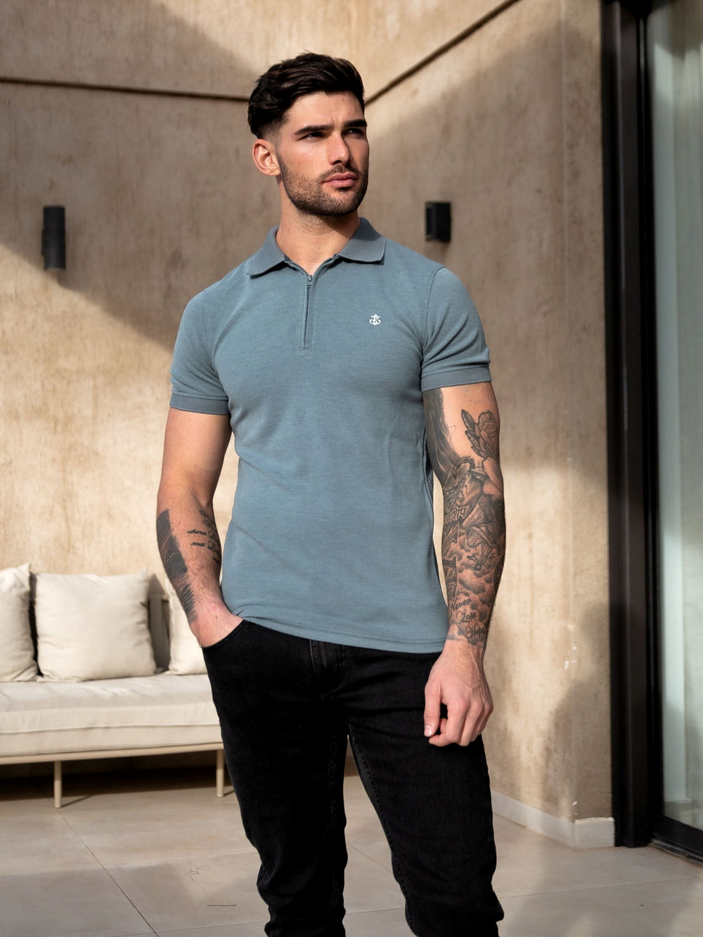 Blakely Aspen Polo Blau | KFYPHTR-28