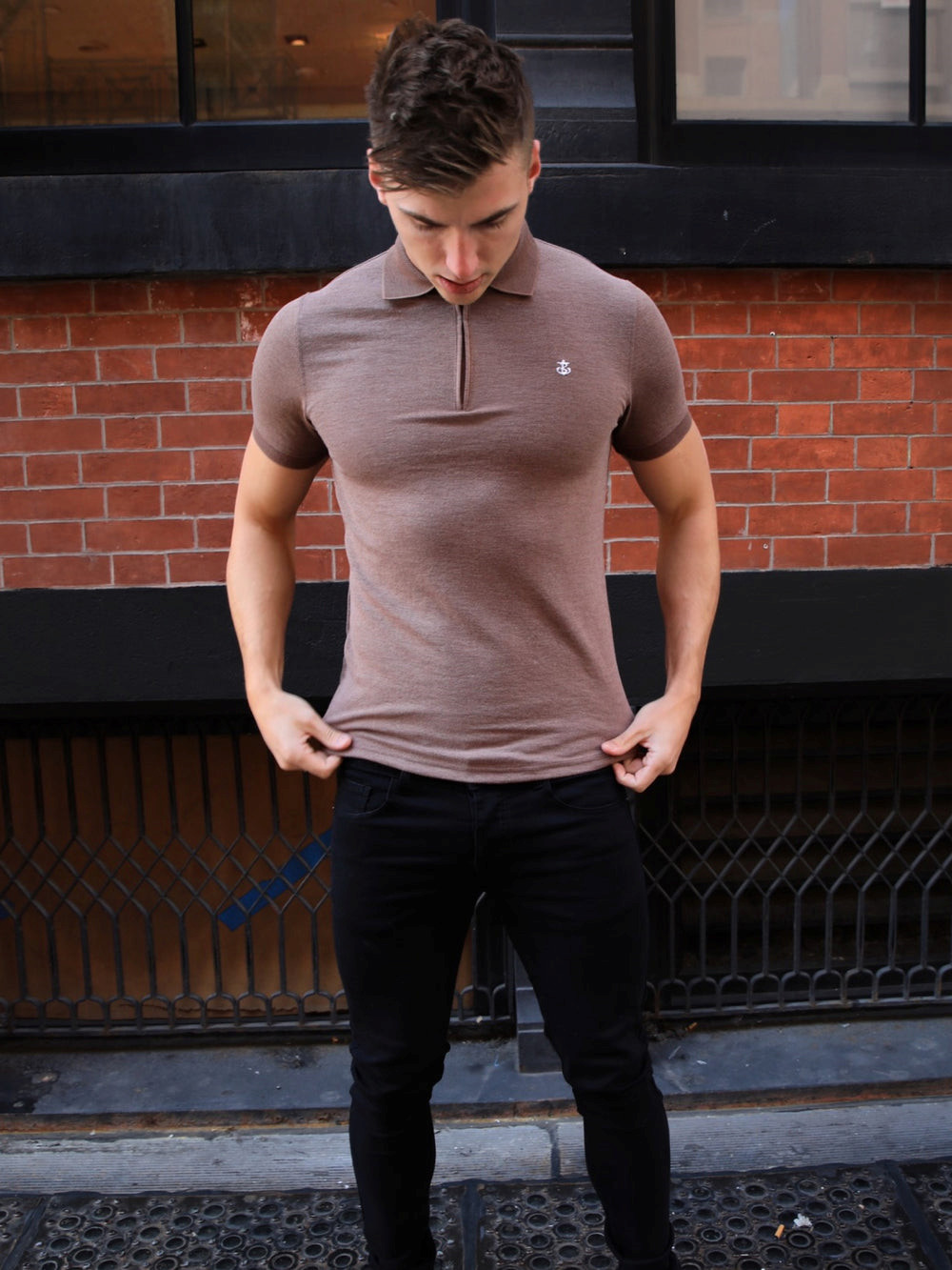 Blakely Aspen Polo Braun | OXTBVRW-82