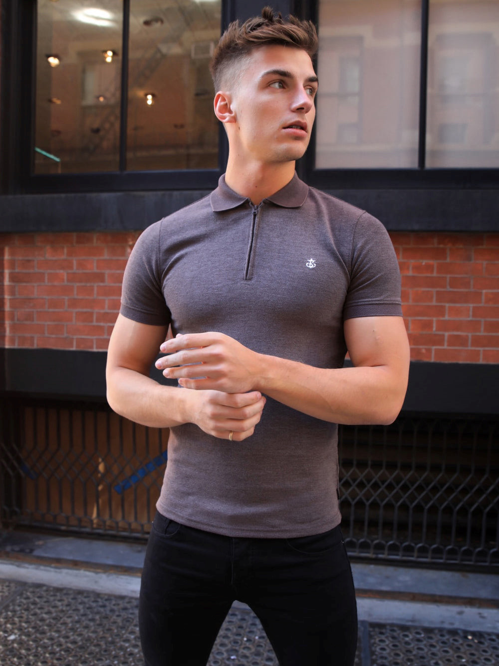 Blakely Aspen Polo Dunkelbraun | JEWRGYU-23