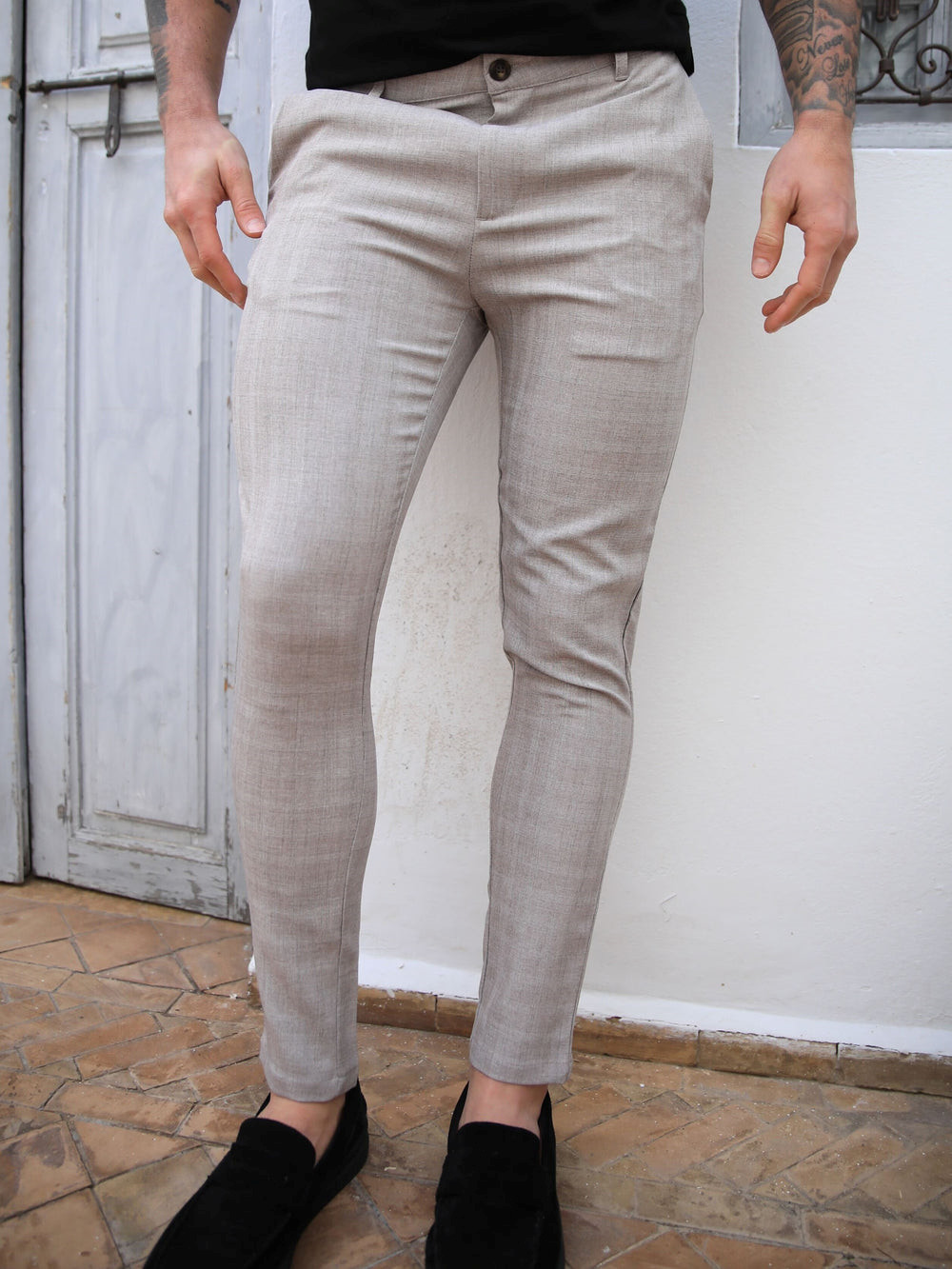 Blakely Assaki Checked Trousers Braun | DSVOAPU-14