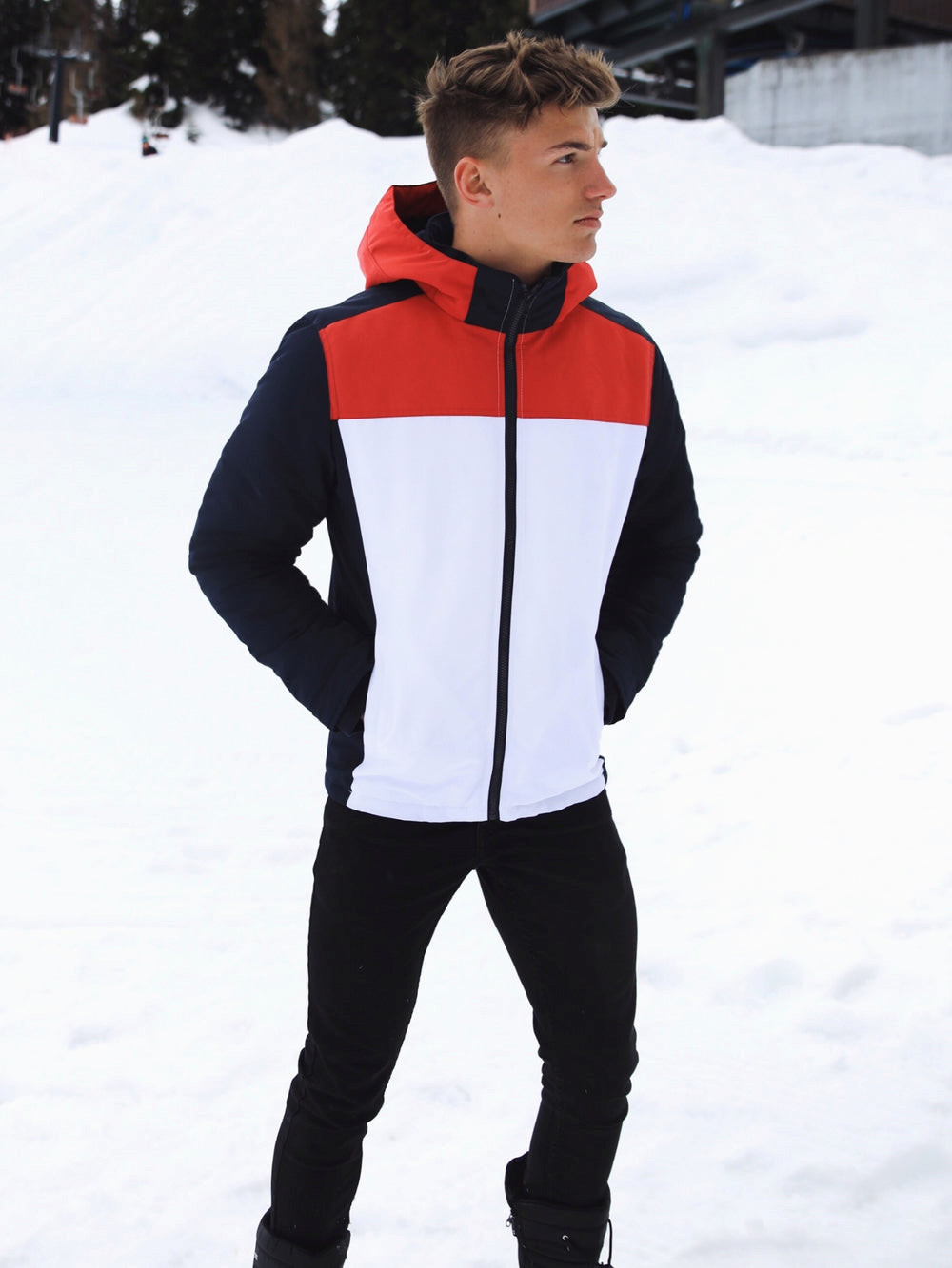 Blakely Atlanta 90 Coat Rot Navy | MJGOSWV-89