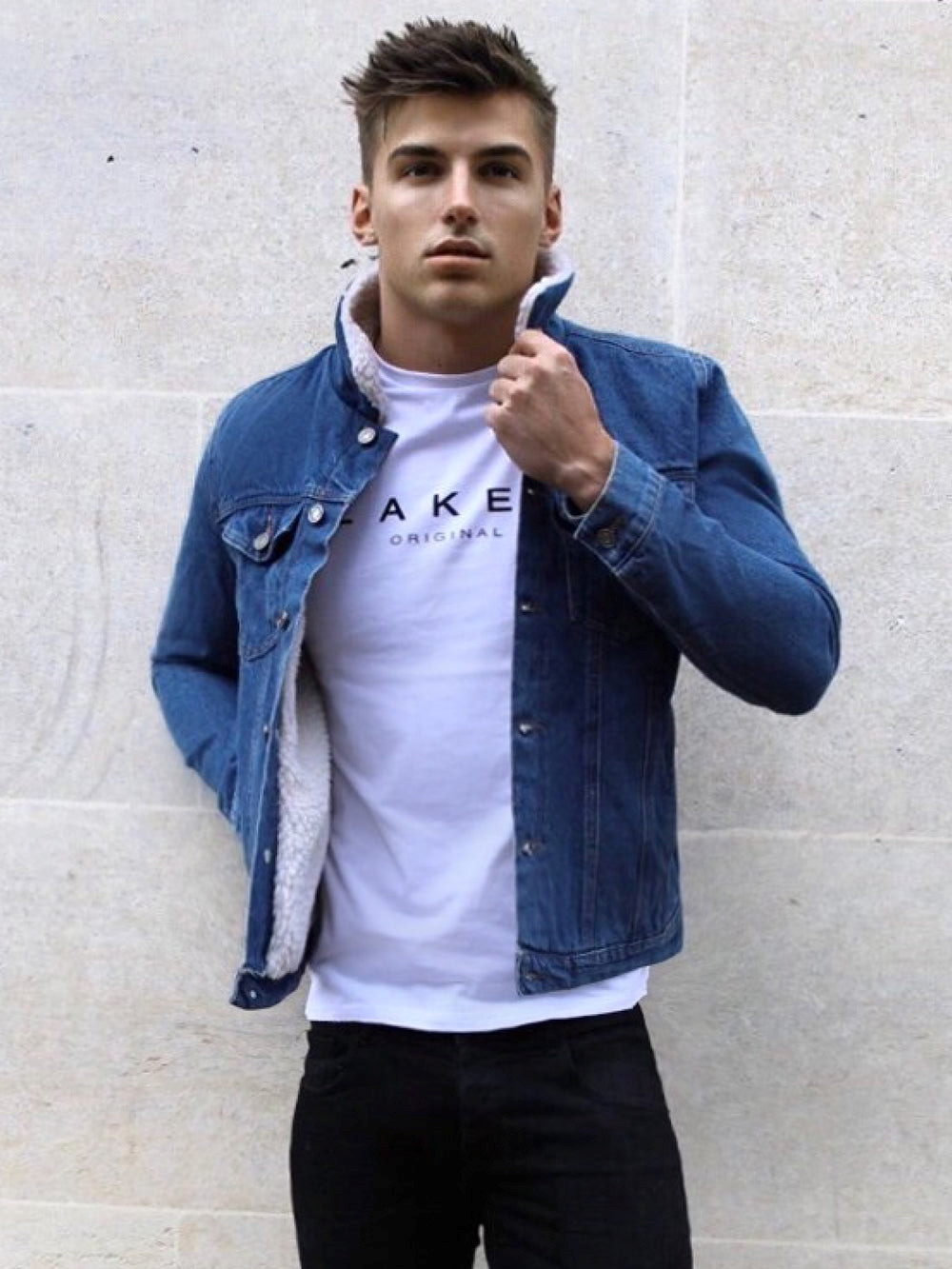 Blakely Banff Denim Jacket Blau | YGVUNSW-80