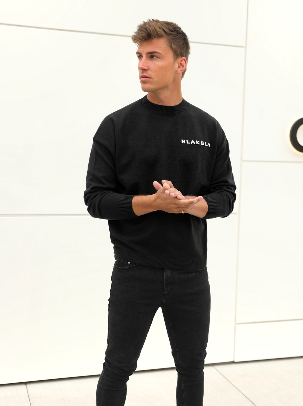 Blakely Blakely Knitted Jumper Schwarz | WNDKPJS-97