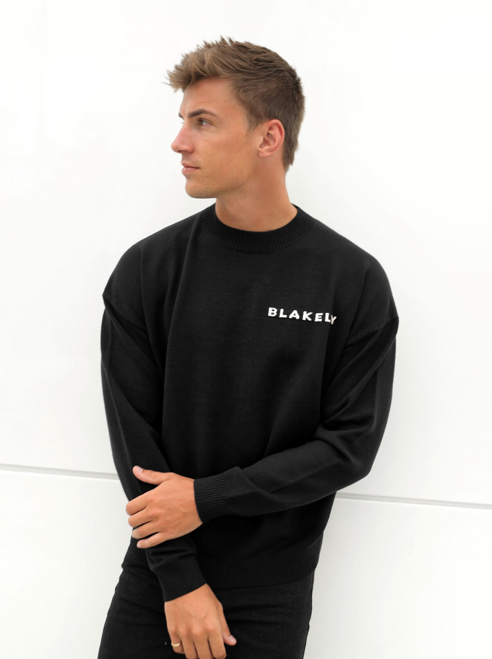 Blakely Blakely Knitted Jumper Schwarz | WNDKPJS-97
