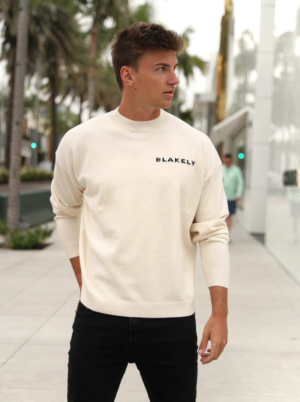Blakely Blakely Knitted Jumper Weiß | YWPANRQ-01