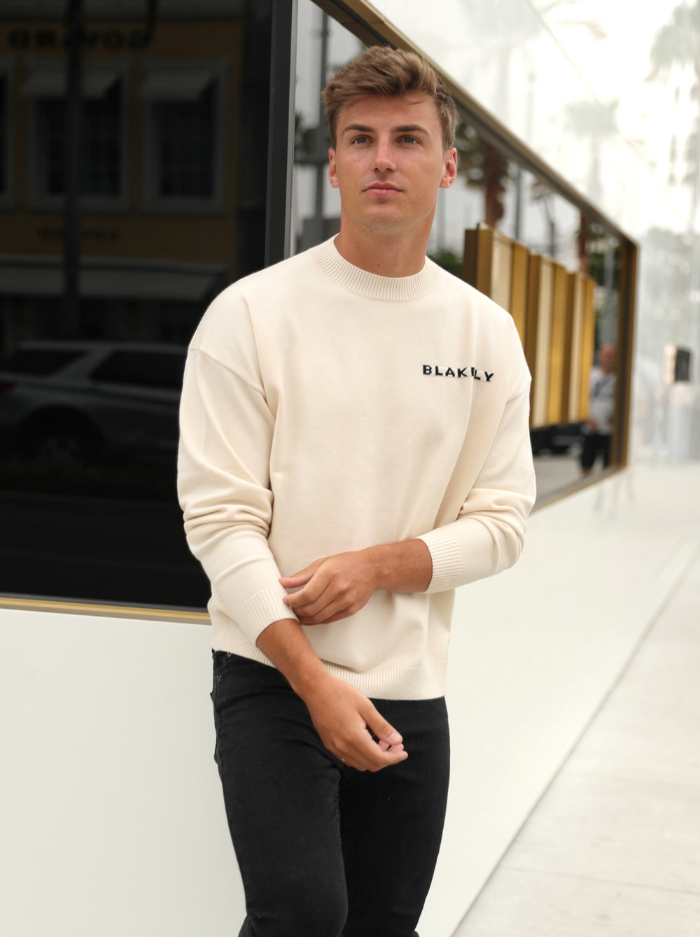 Blakely Blakely Knitted Jumper Weiß | YWPANRQ-01