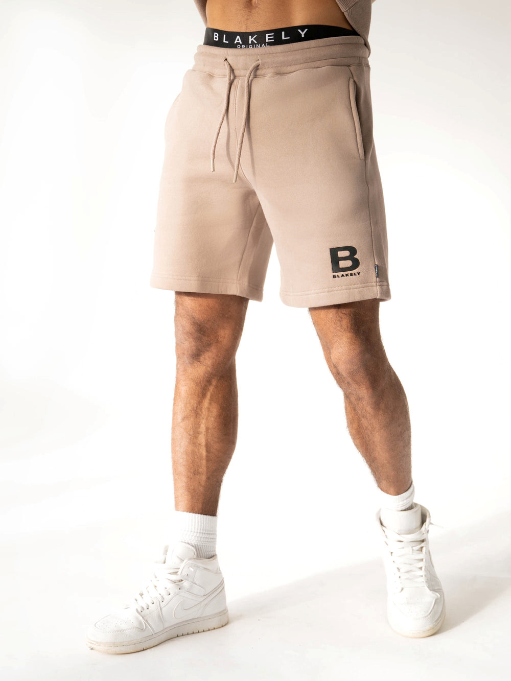 Blakely Blakely London Jogger Shorts Braun | SUYZDXG-54
