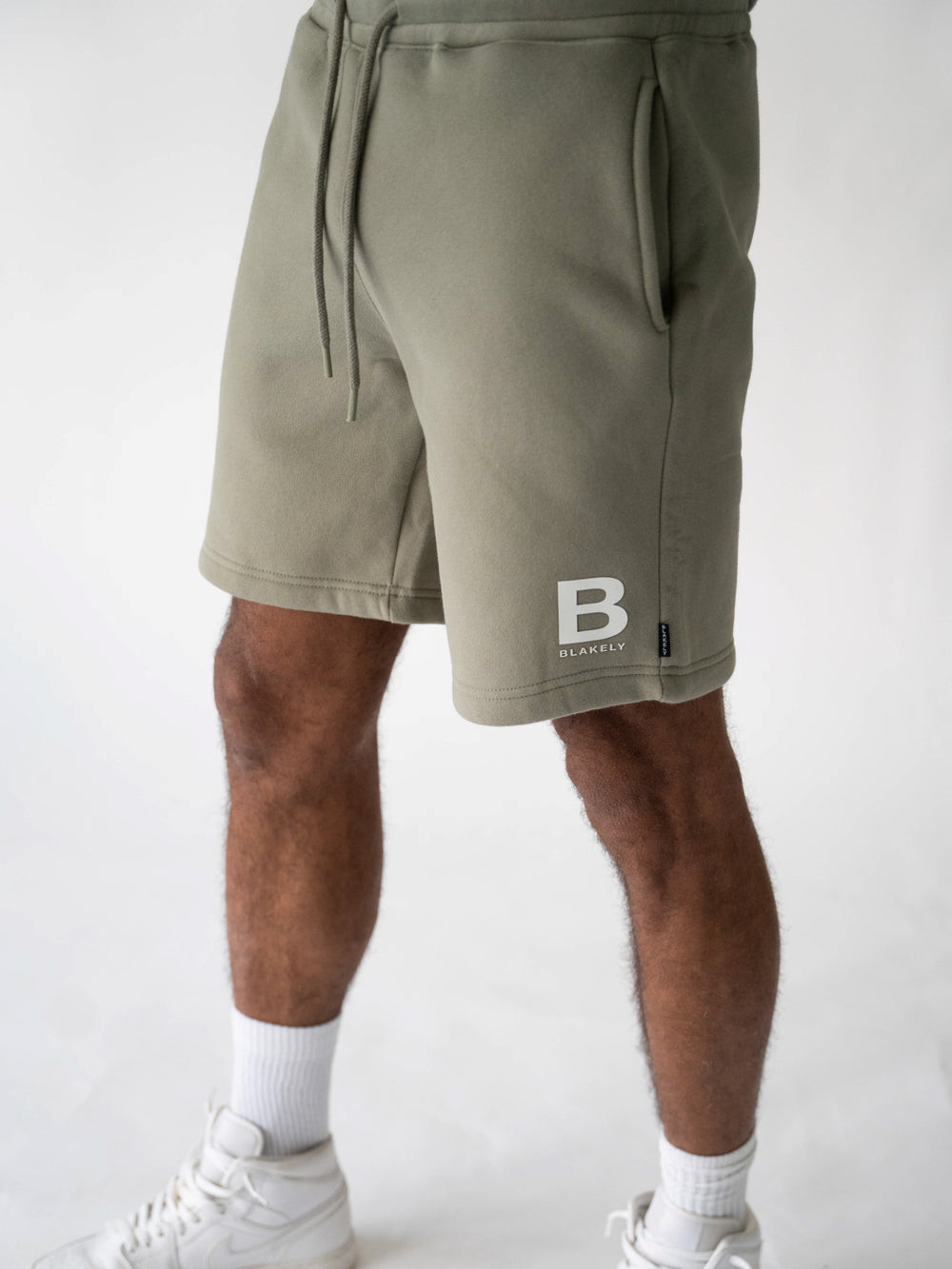 Blakely Blakely London Jogger Shorts Olivgrün | ODUPTXG-74
