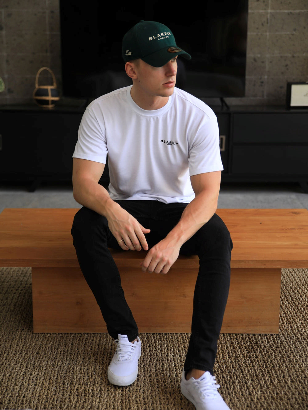 Blakely Blakely London Relaxed Fit T-Shirt Weiß | EFACKWY-74