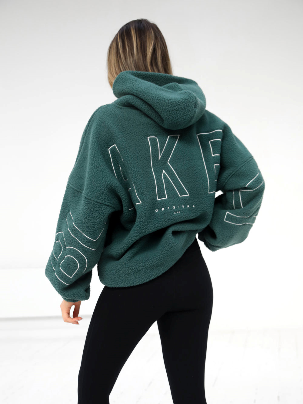 Blakely Borg Isabel Oversized Hoodie Grün | FGEPWCS-09
