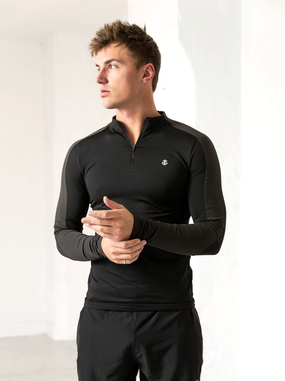 Blakely Challenger Gym Top Black/Charcoal | IOXLYQE-86