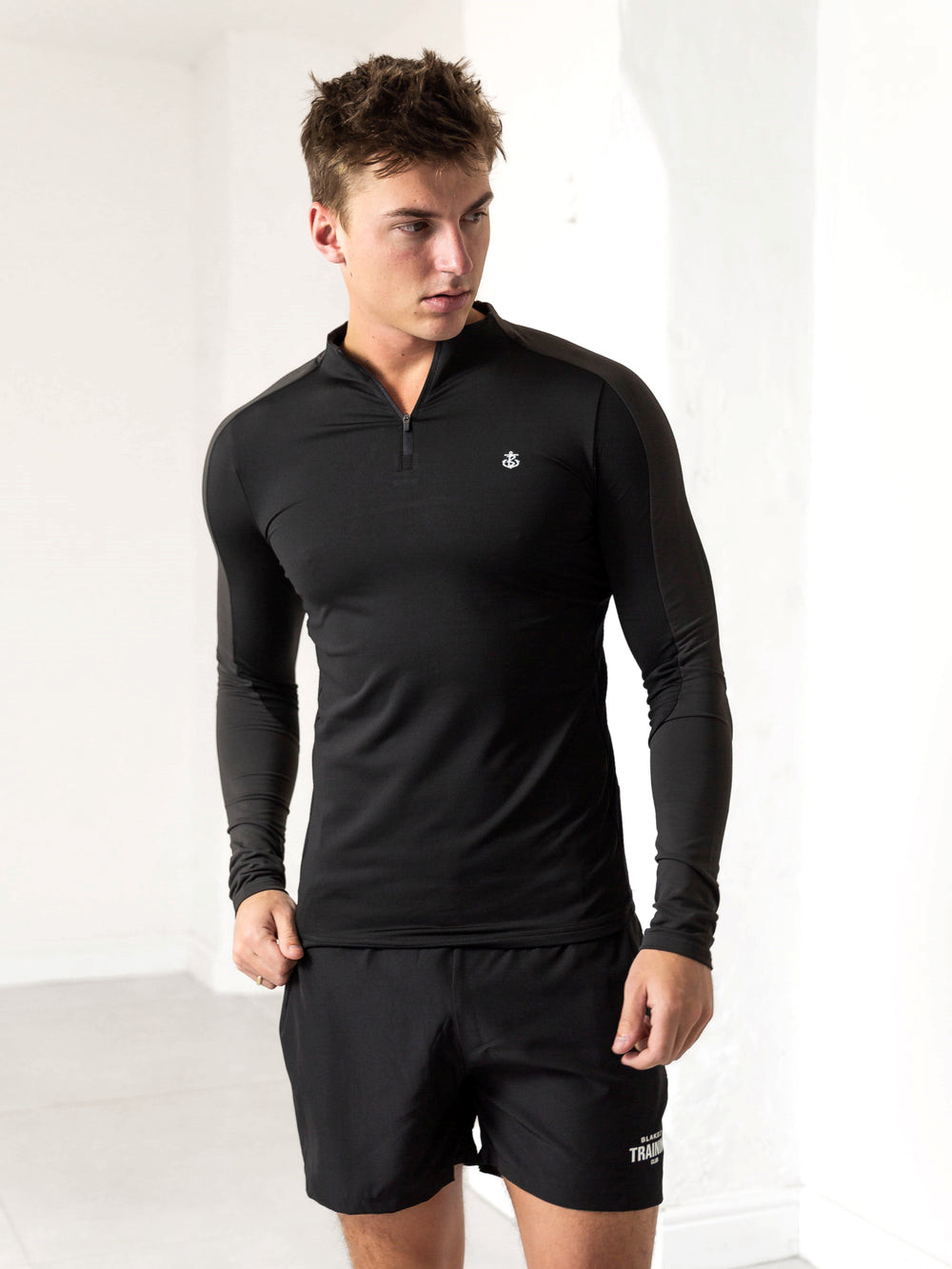 Blakely Challenger Gym Top Black/Charcoal | IOXLYQE-86