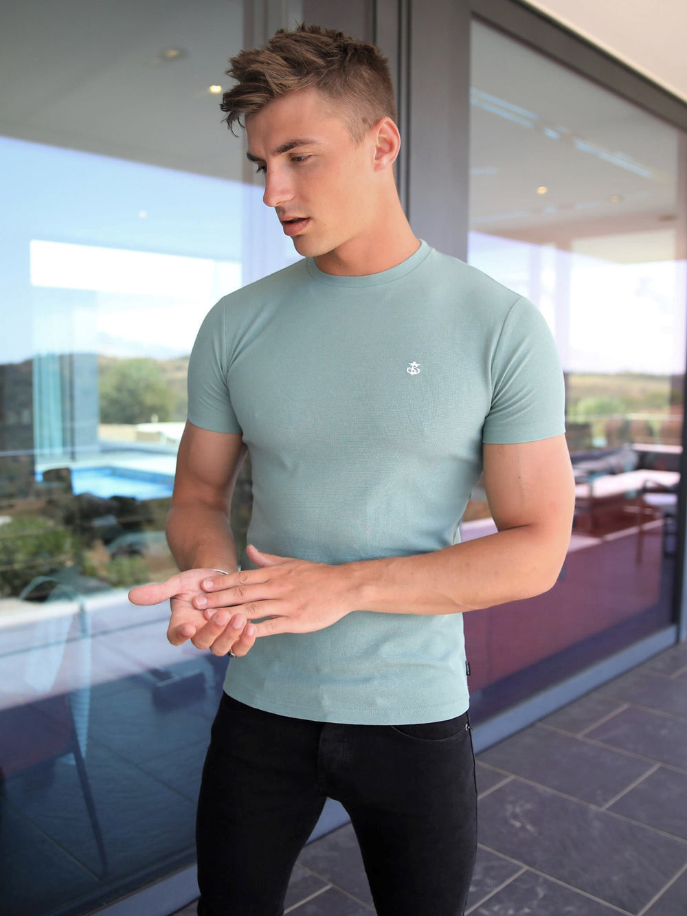 Blakely Eli T-Shirt Grün | WCALKTS-92