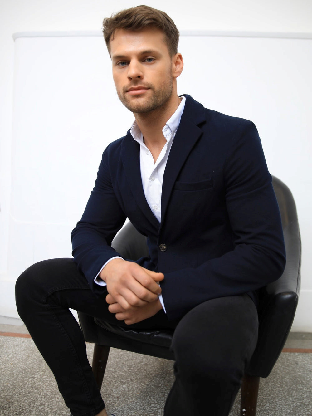 Blakely Haywood Blazer Navy | QTXNRZO-94