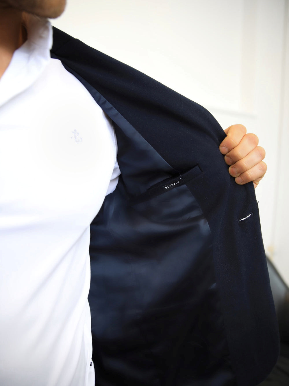 Blakely Haywood Blazer Navy | QTXNRZO-94