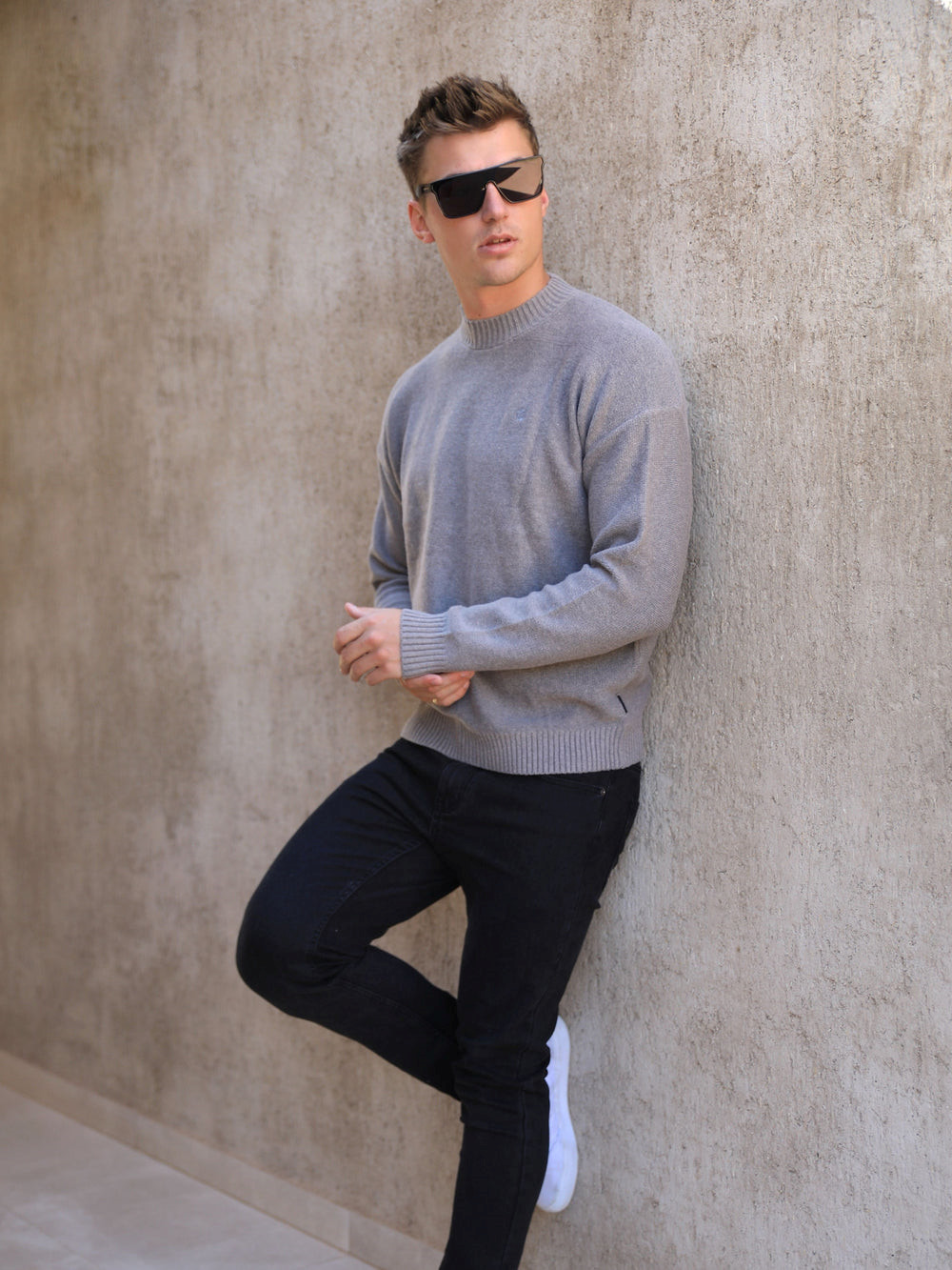 Blakely Huxley Knit Jumper Sand | OEDBUSI-05