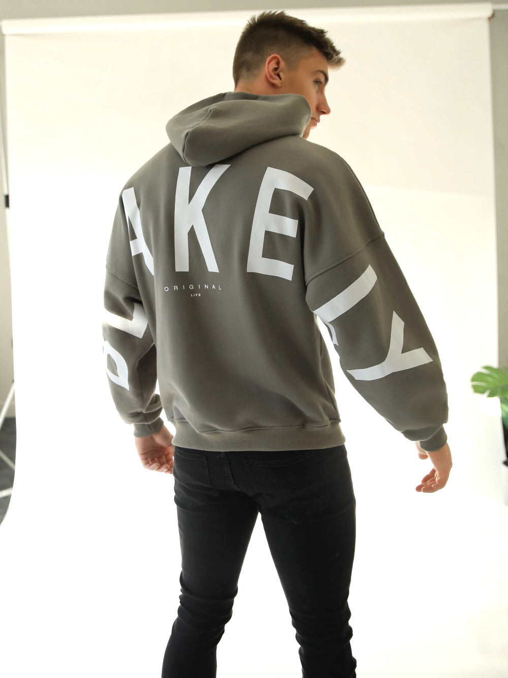 Blakely Idris Oversized Hoodie Grün | ZJBEAND-62