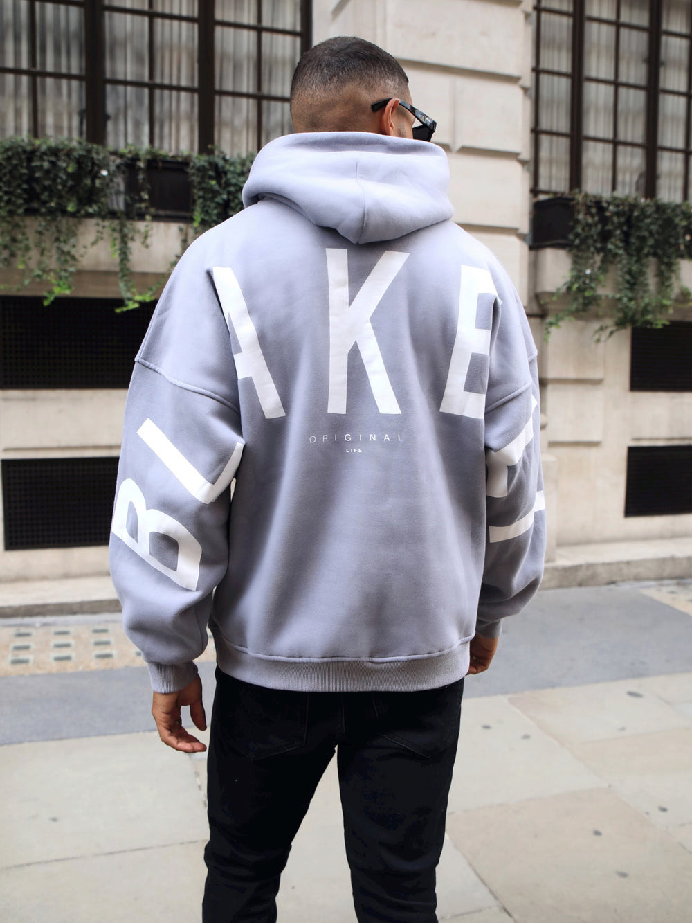 Blakely Idris Oversized Hoodie Lilac | JKVPBOC-70