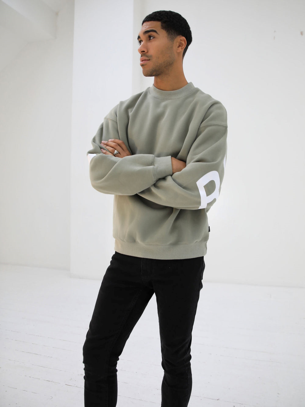 Blakely Idris Oversized Jumper Olivgrün | DSPGOHU-78