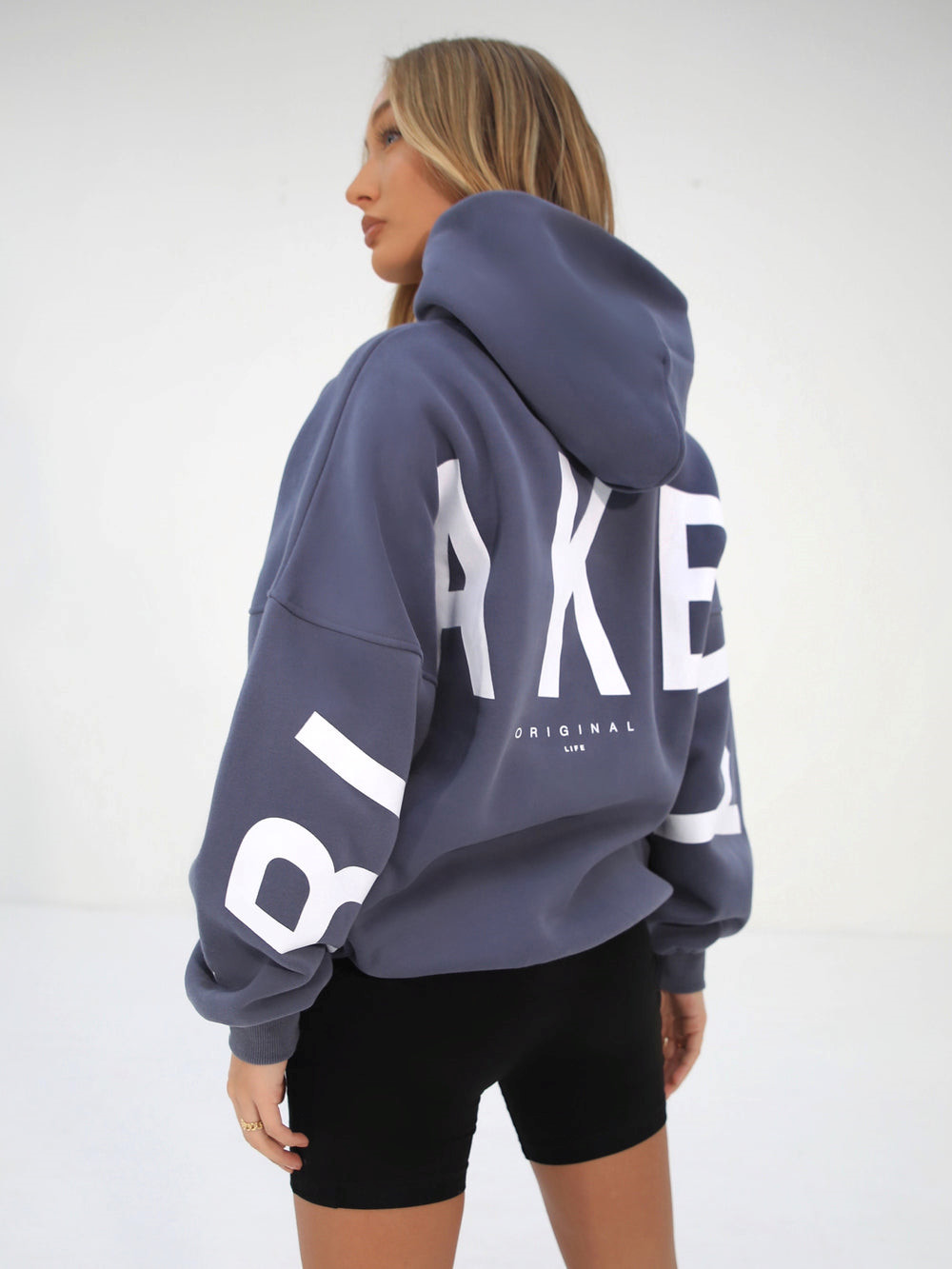 Blakely Isabel Oversized Hoodie Blau | TCPXJDN-24