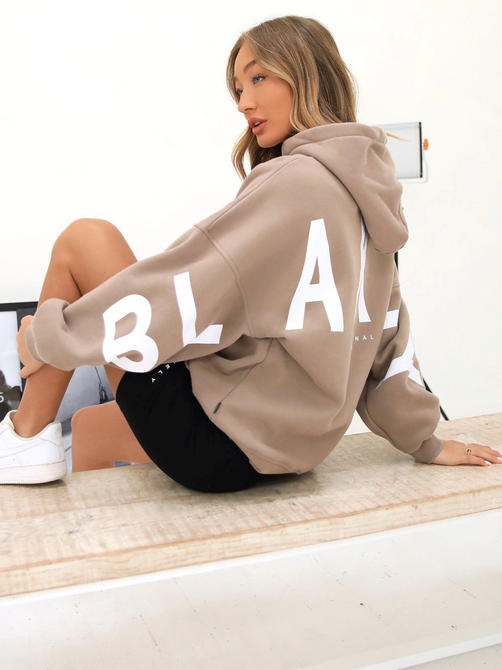 Blakely Isabel Oversized Hoodie Braun | SMOTHCB-42