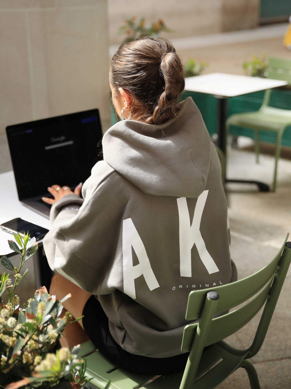 Blakely Isabel Oversized Hoodie Grün | NSPWYVB-58