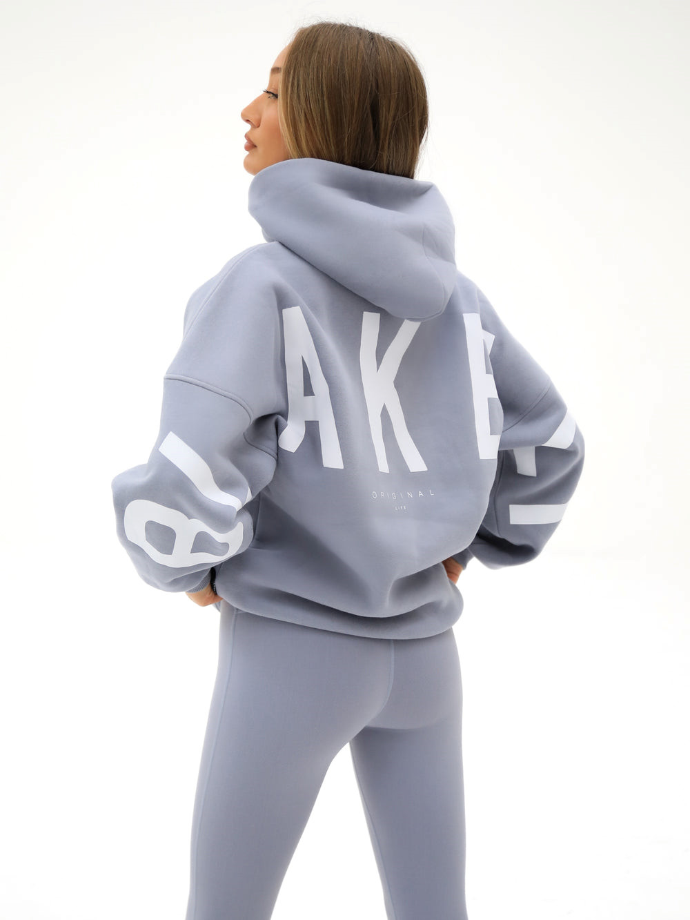 Blakely Isabel Oversized Hoodie Pale Lilac | IPEJMAX-59