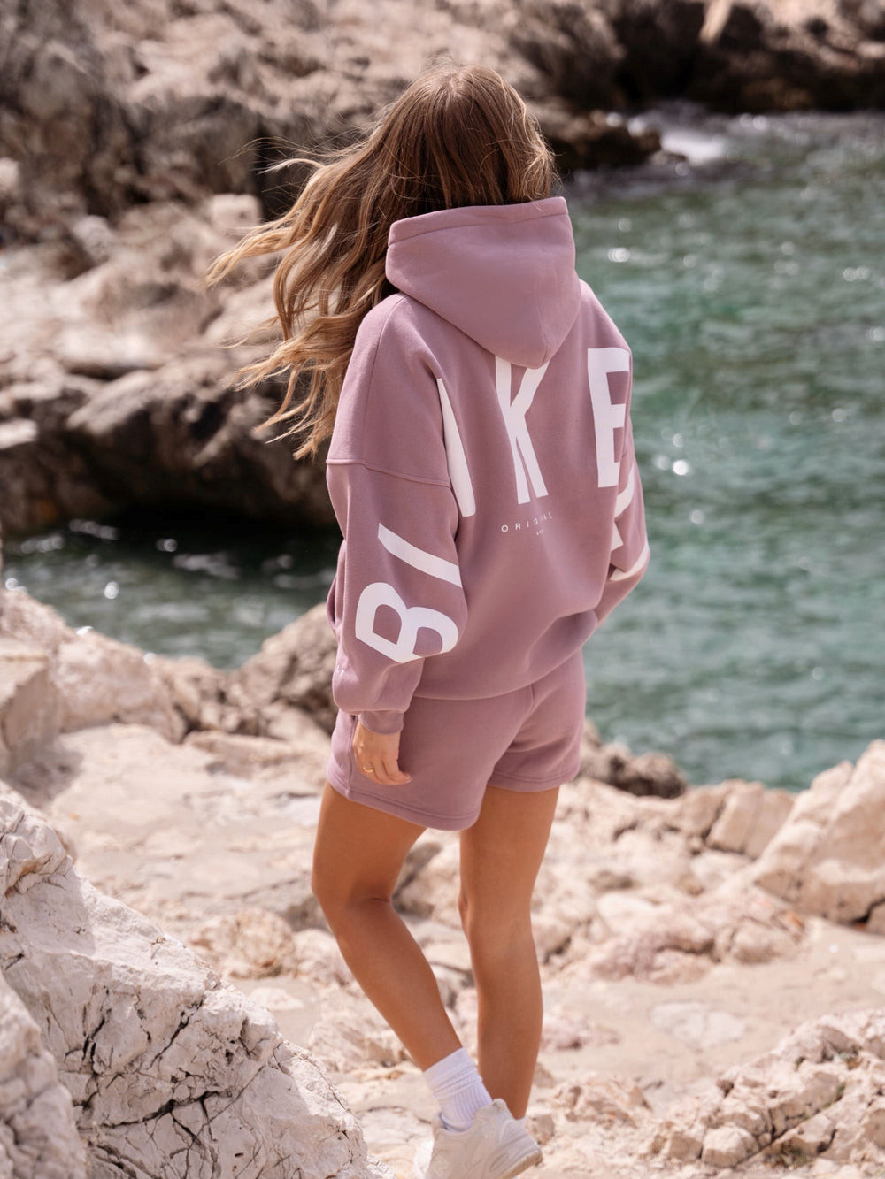 Blakely Isabel Oversized Hoodie Rosa | ZNWBRSP-36