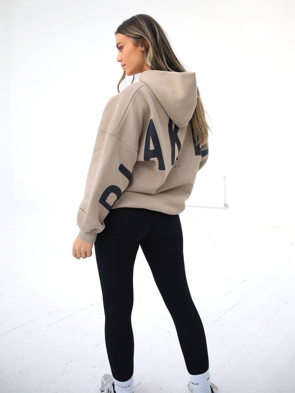 Blakely Isabel Oversized Hoodie Tan | YDPMGCW-16