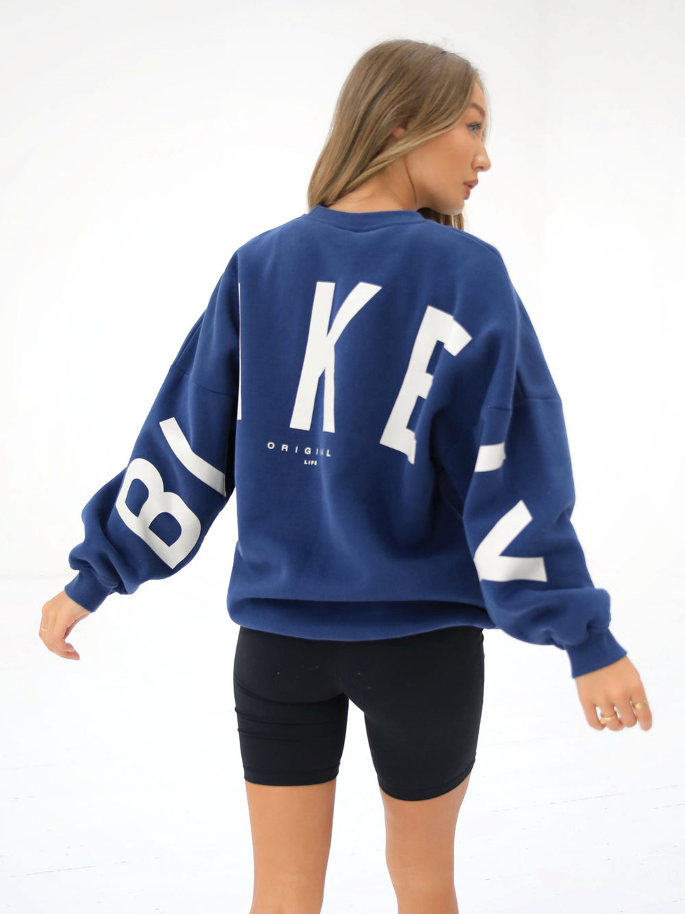 Blakely Isabel Oversized Jumper Blau | IASDYQR-03