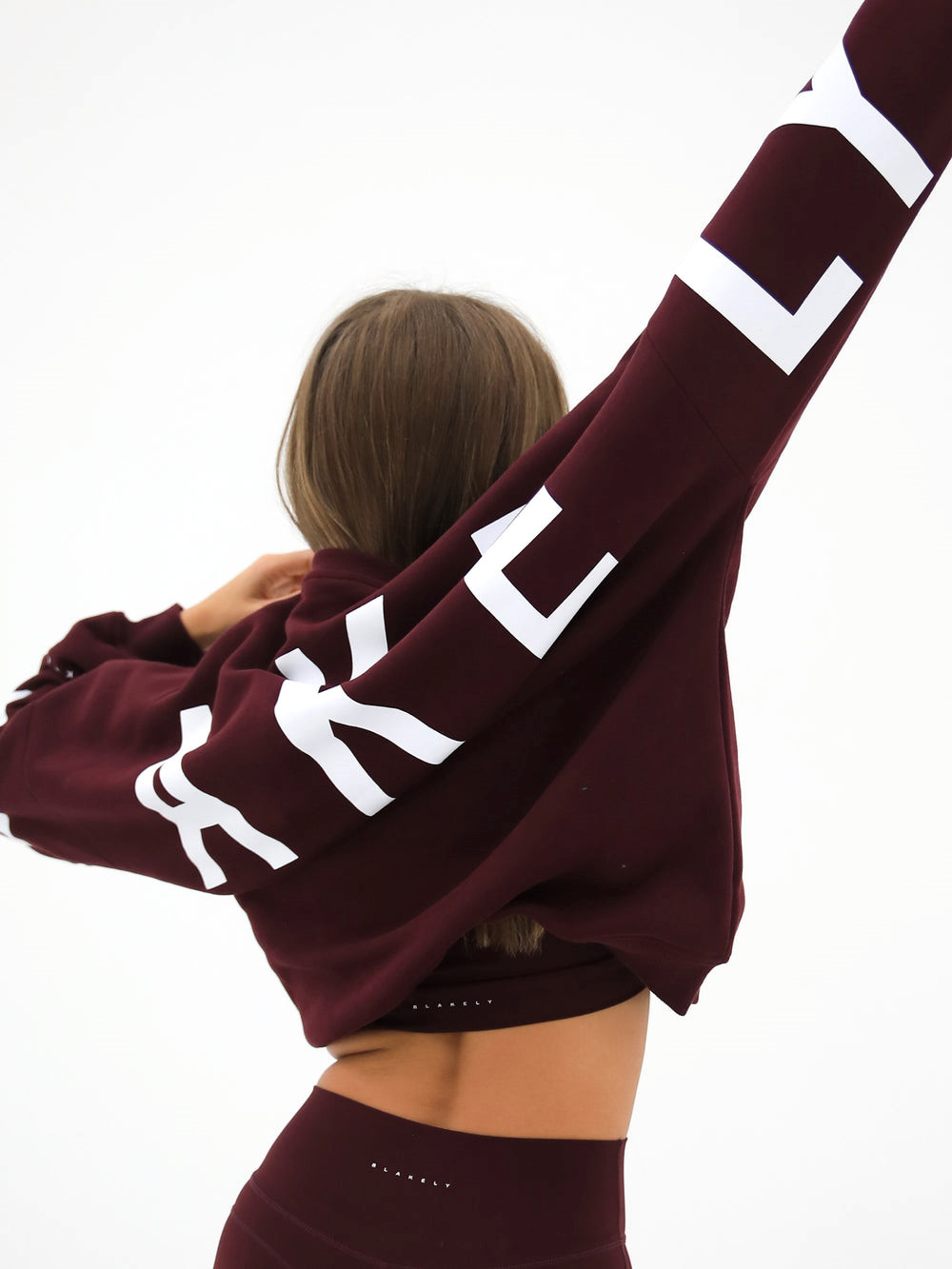 Blakely Isabel Oversized Jumper Bordeaux | ZWYOVEA-36