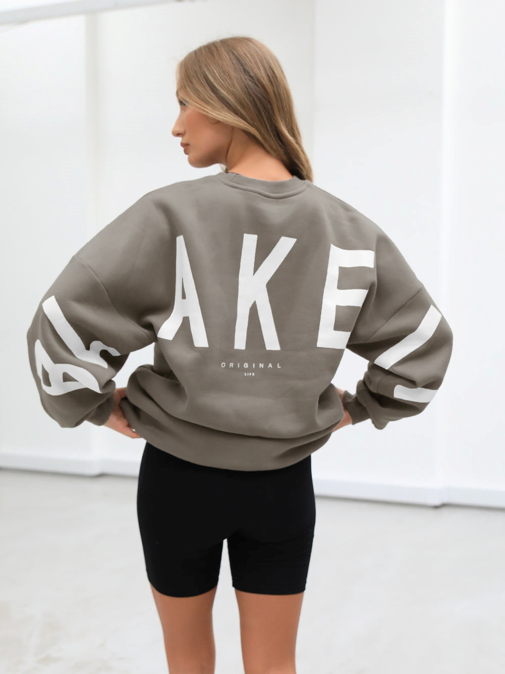 Blakely Isabel Oversized Jumper Grün | CRANEGO-63