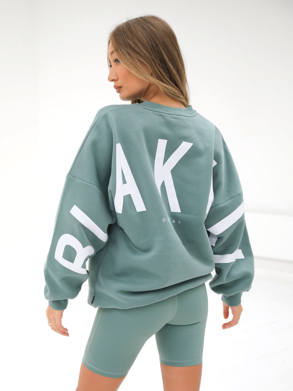 Blakely Isabel Oversized Jumper Grün | QVTCKOH-76