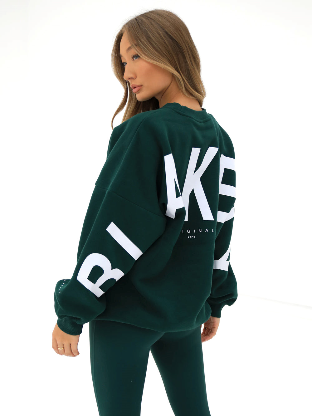 Blakely Isabel Oversized Jumper Grün | TDARGVN-57