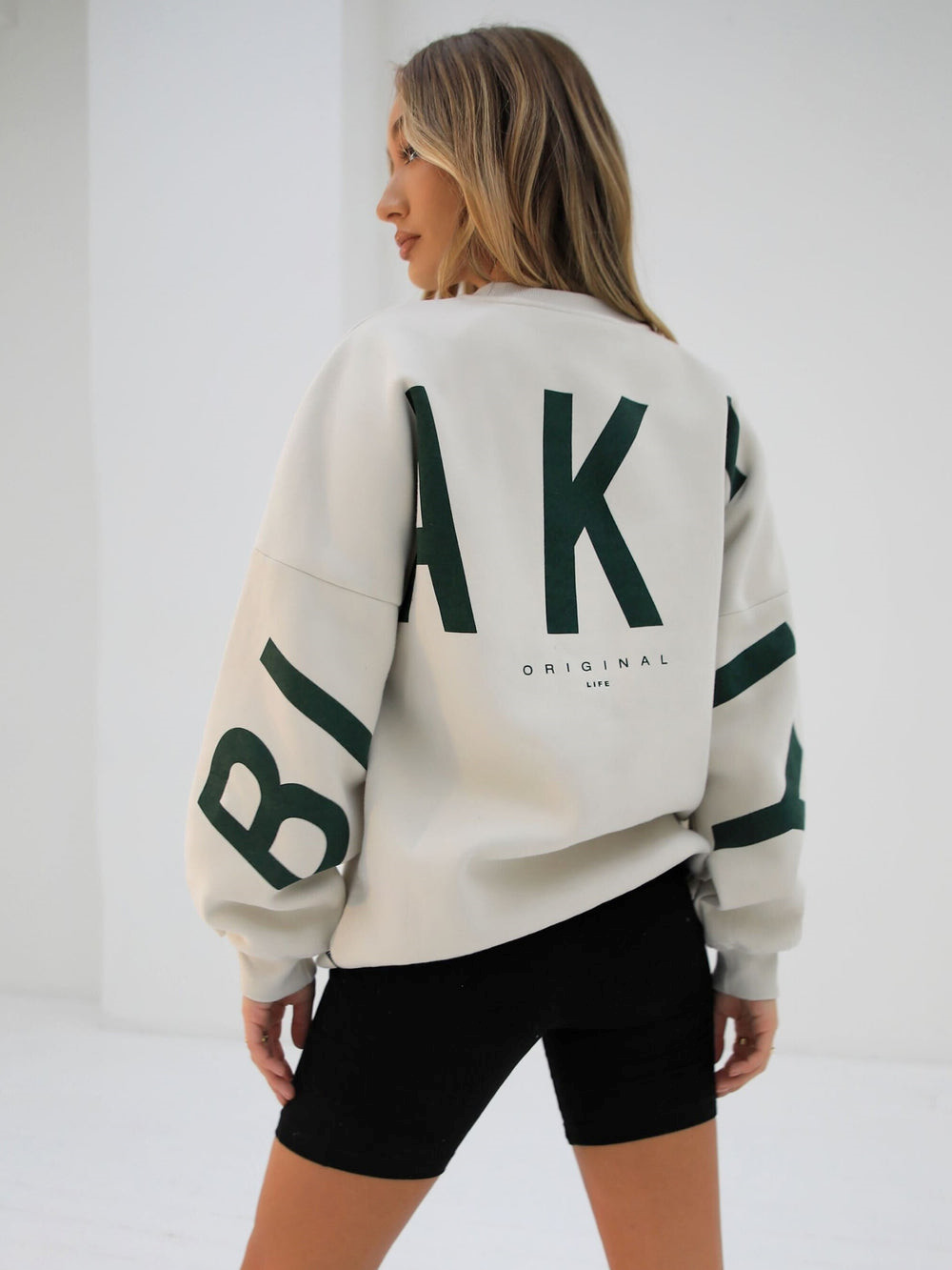 Blakely Isabel Oversized Jumper Grün | XCYNVDG-62