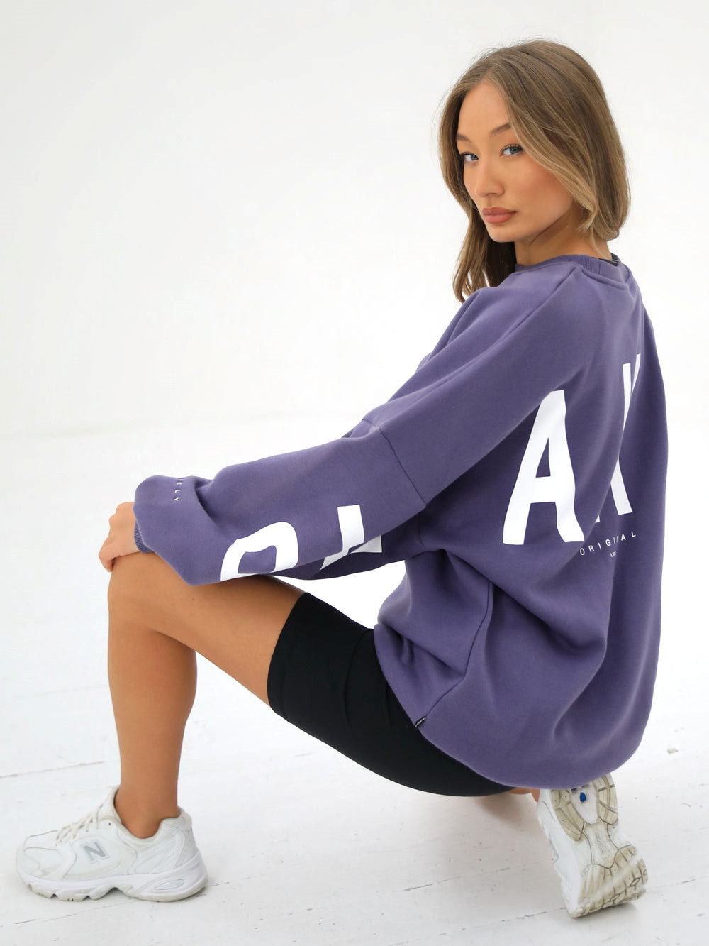 Blakely Isabel Oversized Jumper Lila | MYUIKTV-97