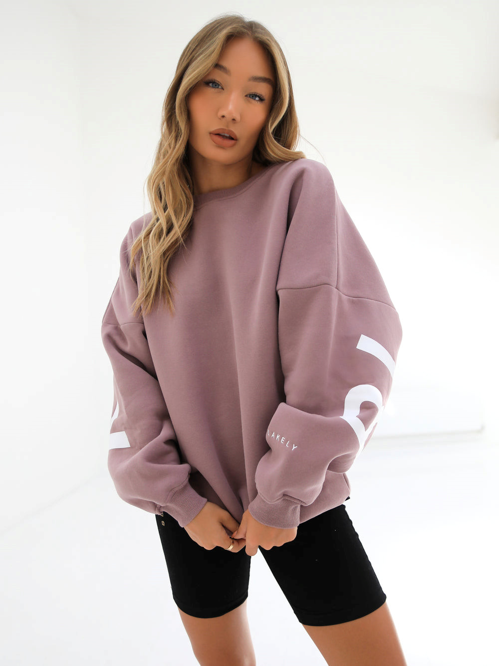Blakely Isabel Oversized Jumper Rosa | DZYJATE-30