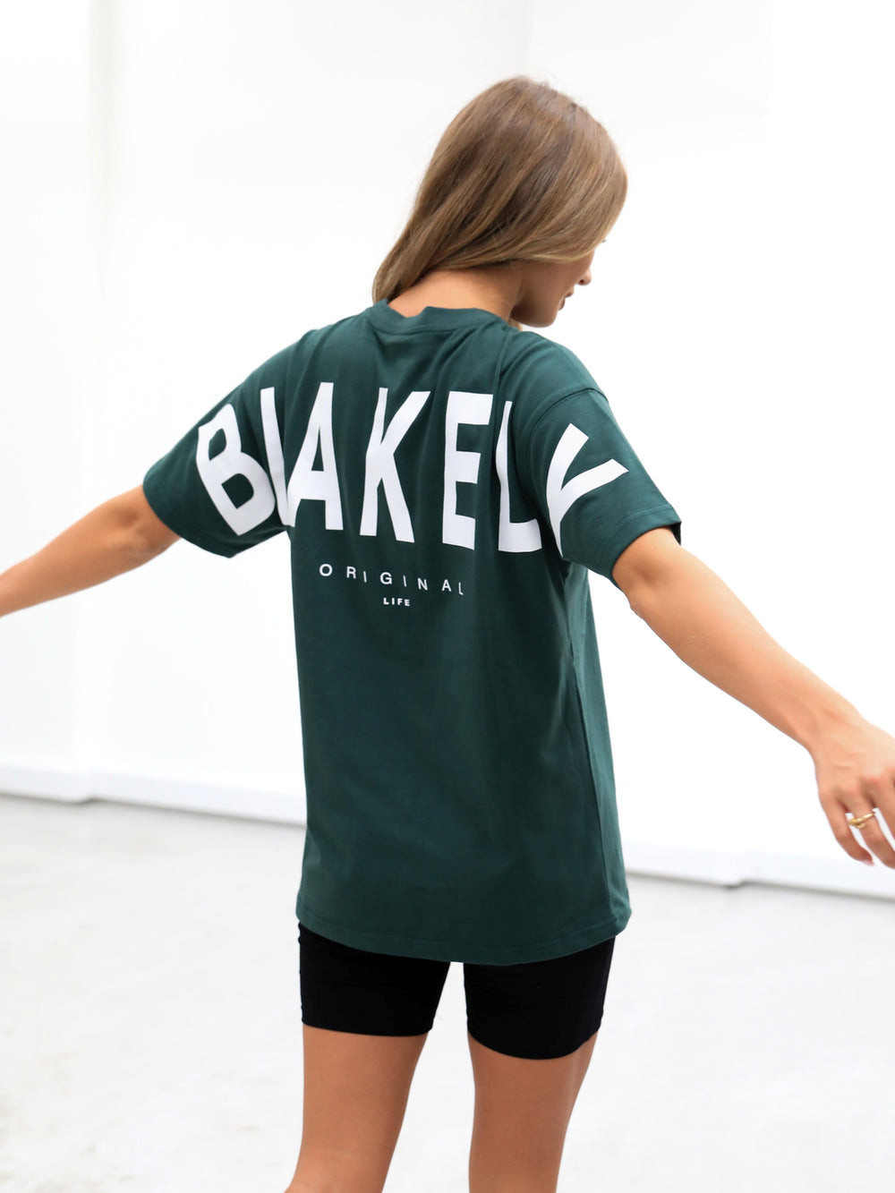 Blakely Isabel Oversized T-Shirt Grün | UFIXHWG-32