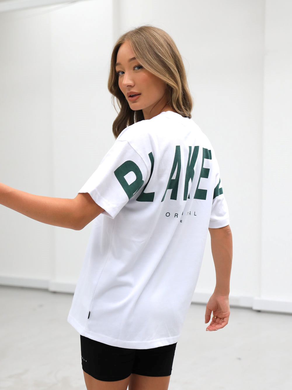Blakely Isabel Oversized T-Shirt Weiß | XJDRUHY-72