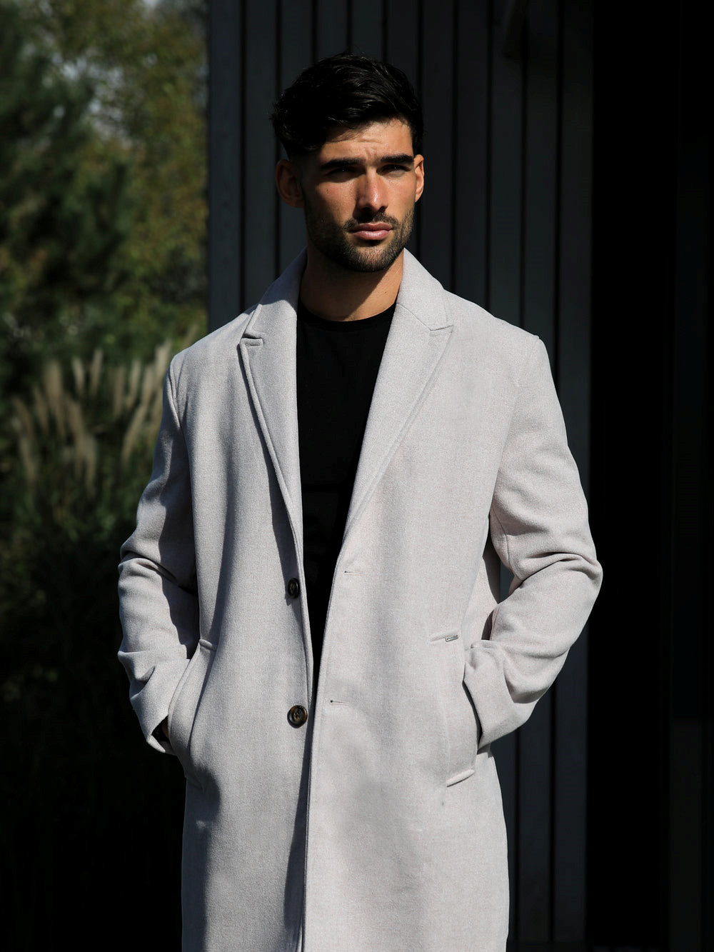 Blakely Knightsbridge Tailored Coat Grau | QJHVSYE-16