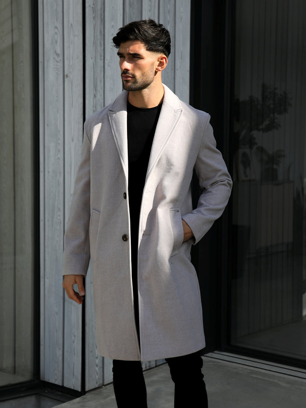 Blakely Knightsbridge Tailored Coat Grau | QJHVSYE-16