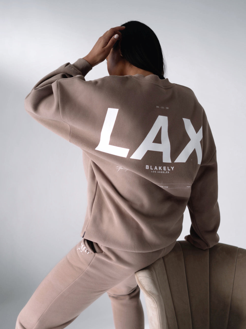 Blakely LAX Isabel Oversized Jumper Braun | SBGFPEM-05