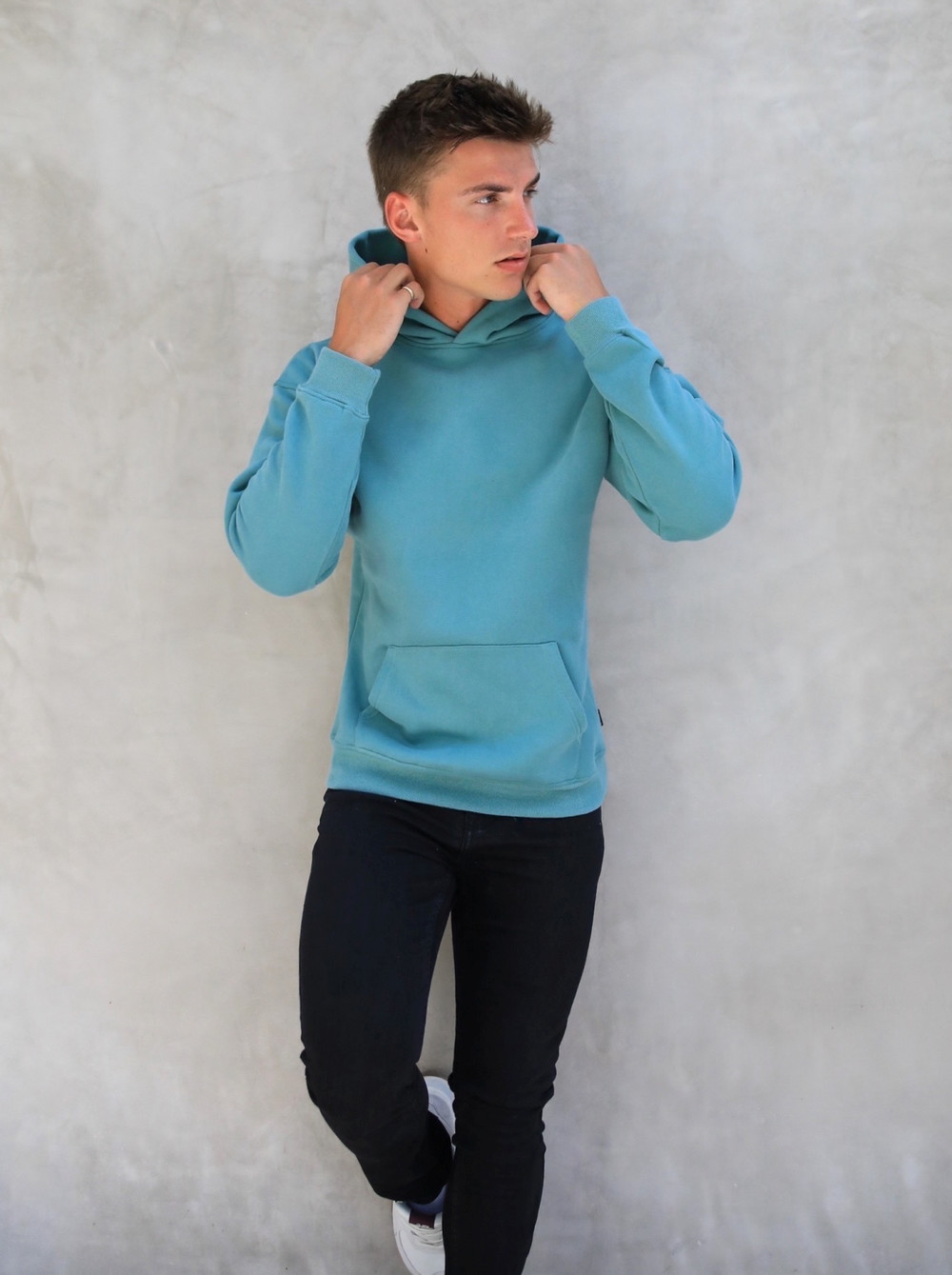 Blakely LAX Relaxed Hoodie Türkis | XPAIDRG-53
