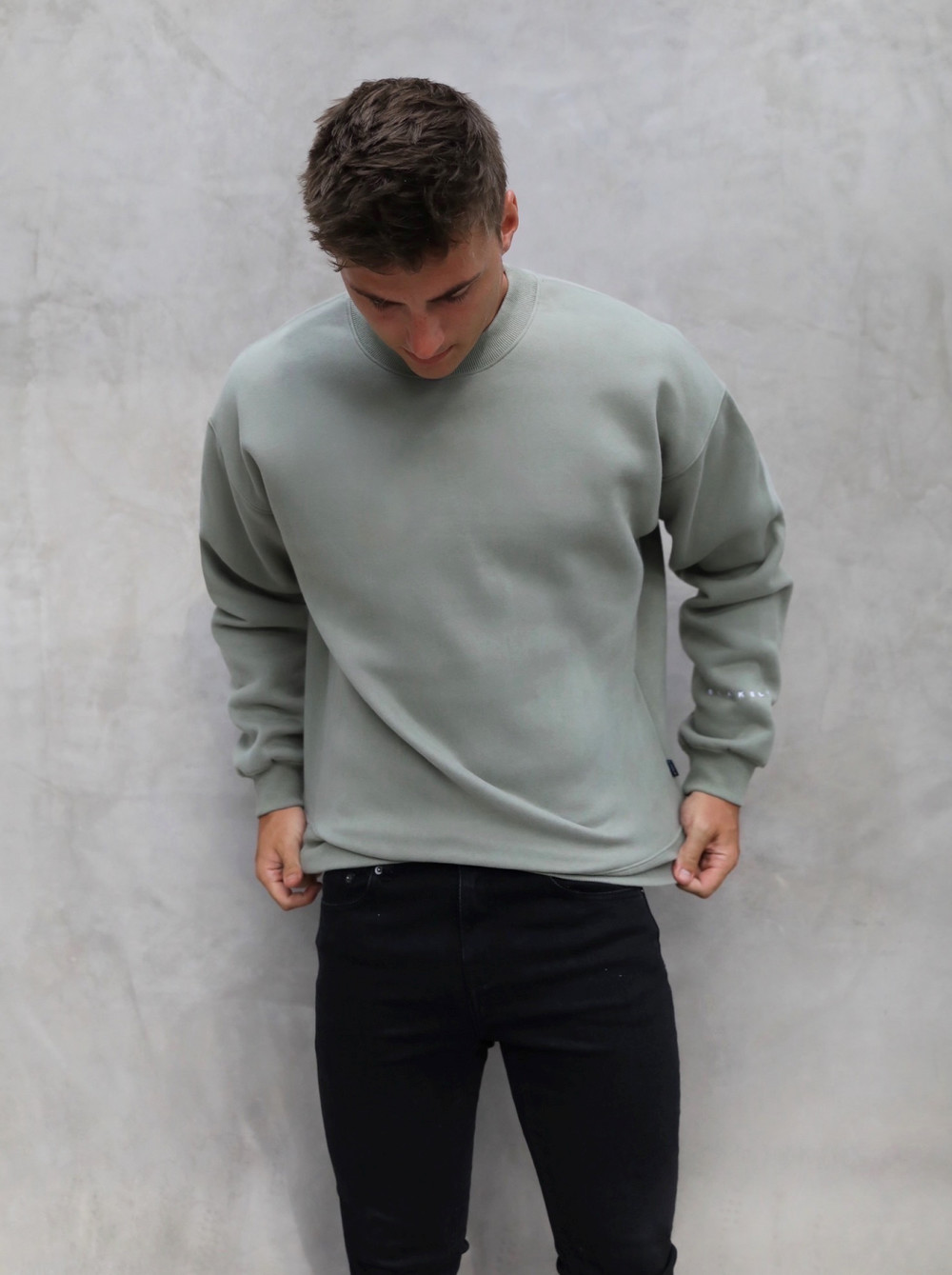 Blakely LAX Relaxed Jumper Olivgrün | RFKLEDC-12
