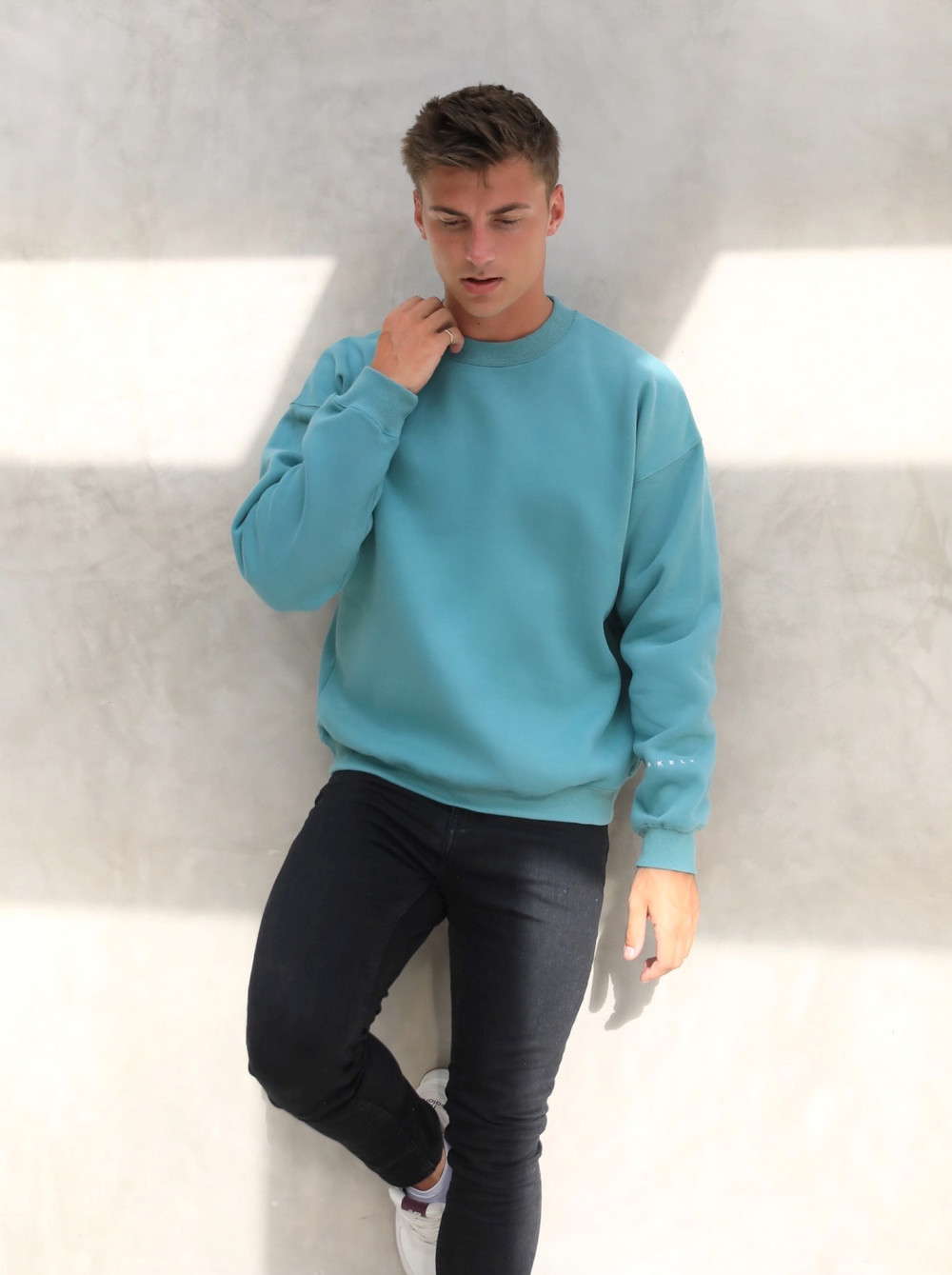 Blakely LAX Relaxed Jumper Türkis | DVPJOWT-63